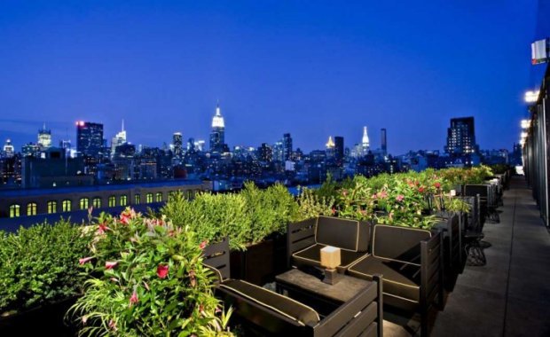Die 10 besten Rooftop-Bars in NYC
