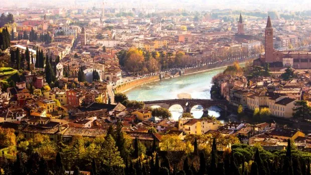 Ein ganztägiger Rundgang durch Verona, Italien